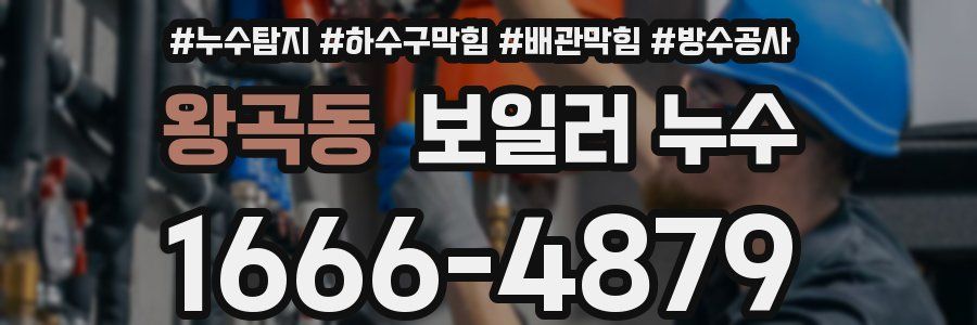 왕곡동 보일러 누수