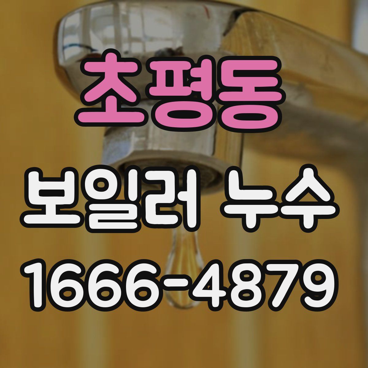초평동 보일러 누수