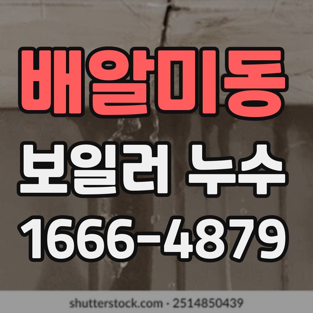 배알미동 보일러 누수
