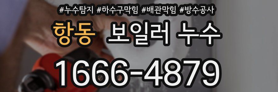 항동 보일러 누수