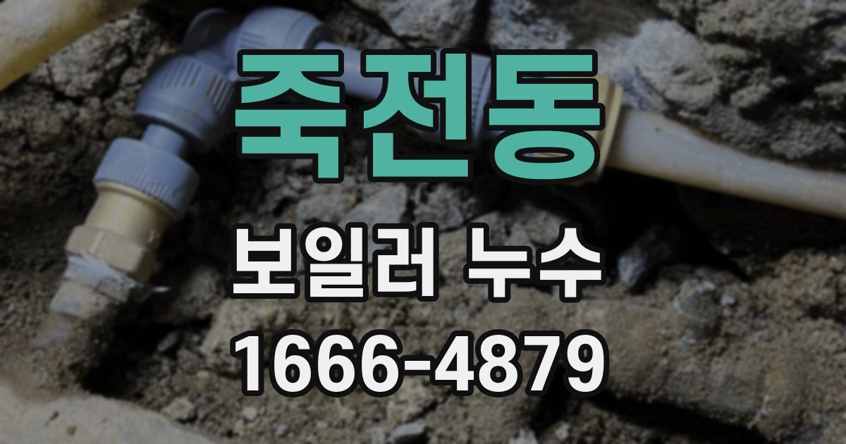 죽전동 보일러 누수