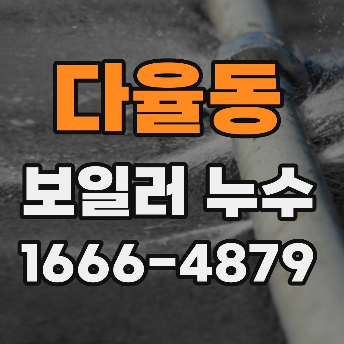 다율동 보일러 누수