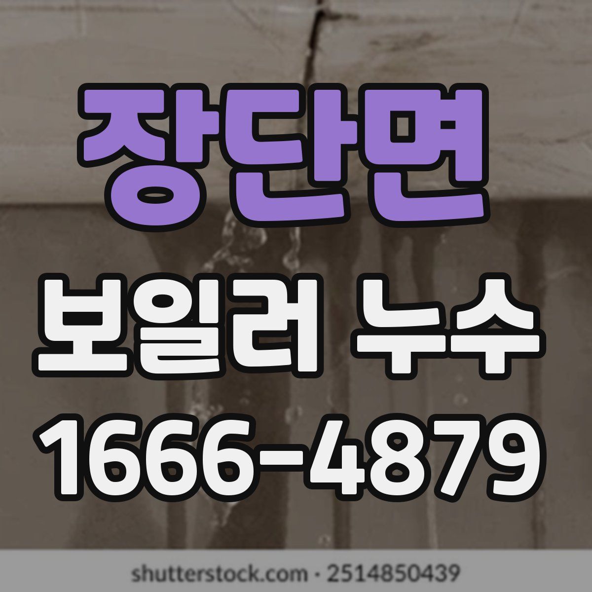 장단면 보일러 누수