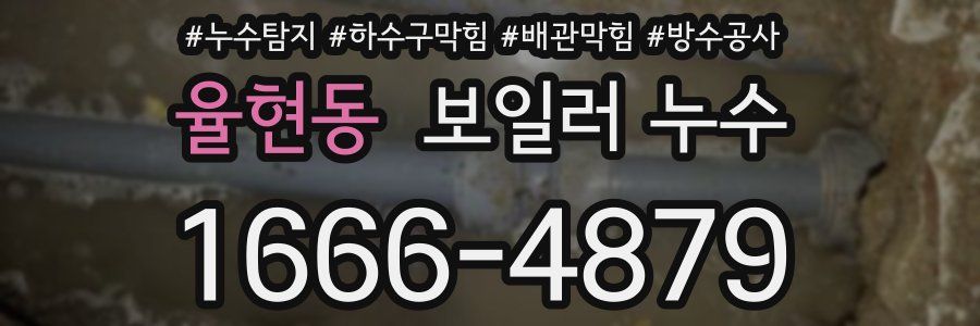 율현동 보일러 누수