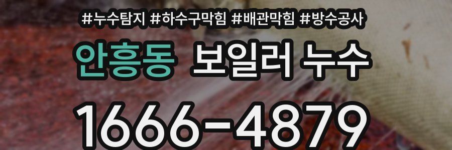 안흥동 보일러 누수
