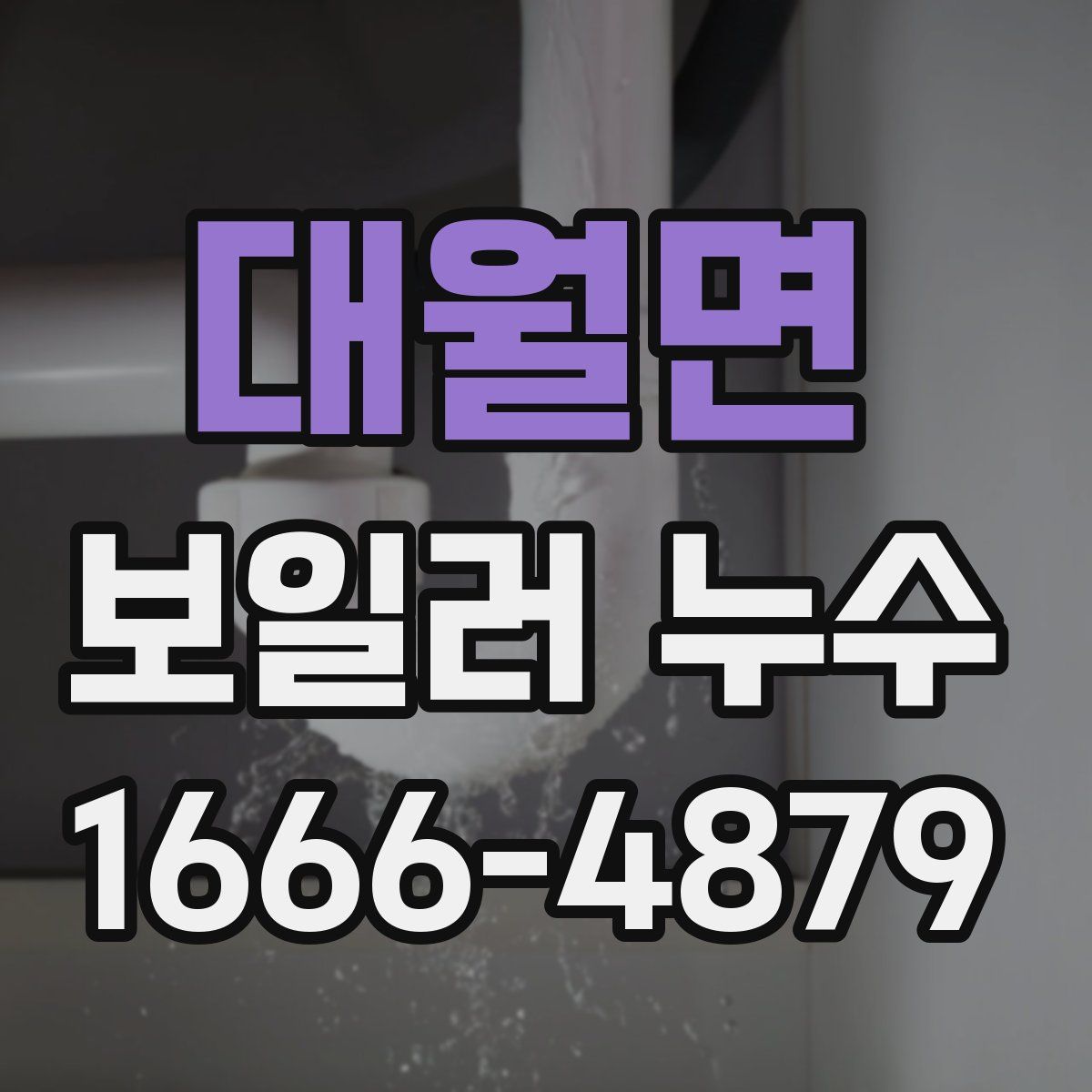 대월면 보일러 누수