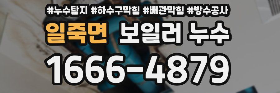 일죽면 보일러 누수