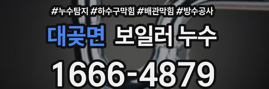 대곶면 보일러 누수