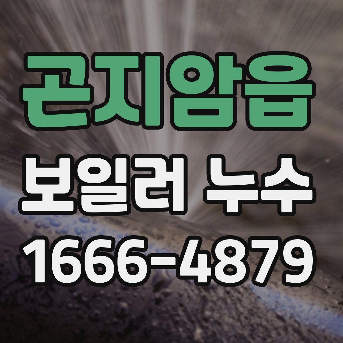 곤지암읍 보일러 누수