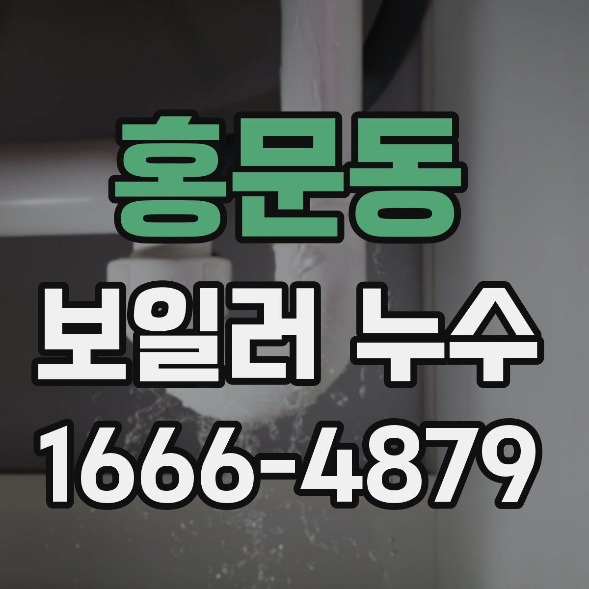홍문동 보일러 누수
