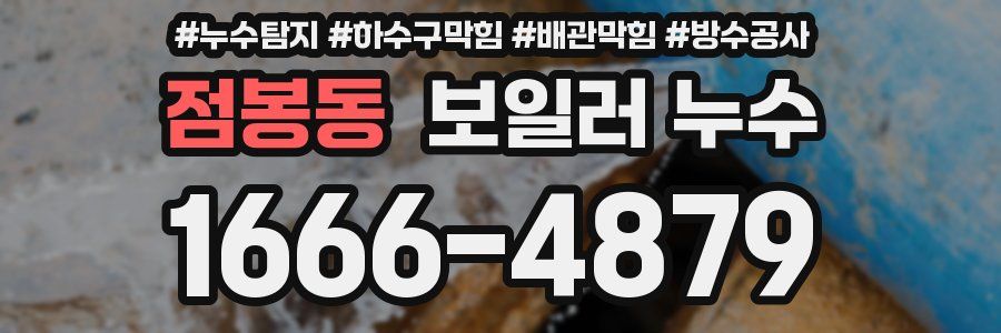 점봉동 보일러 누수