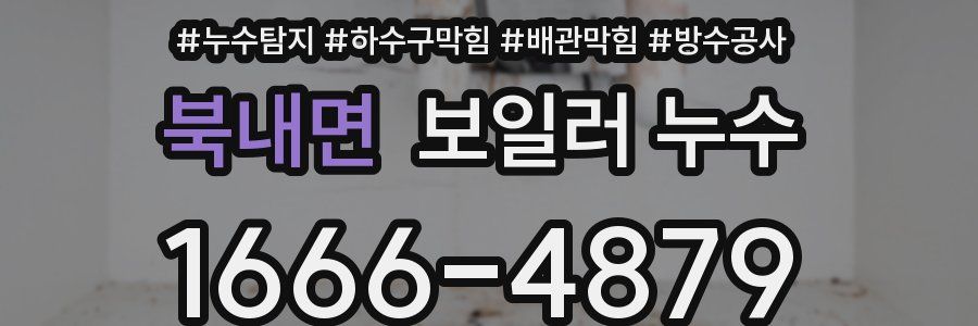 북내면 보일러 누수