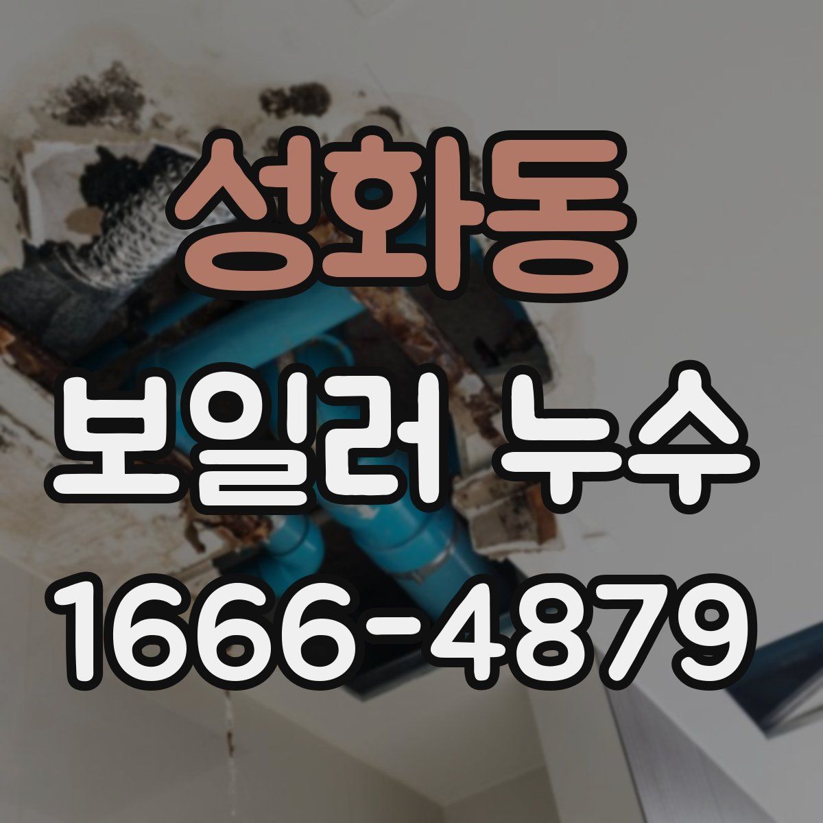 성화동 보일러 누수