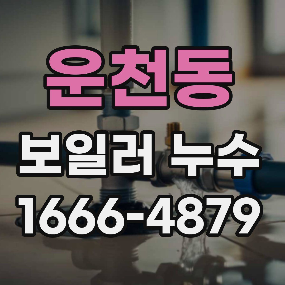 운천동 보일러 누수