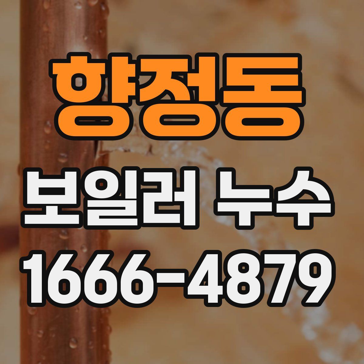향정동 보일러 누수
