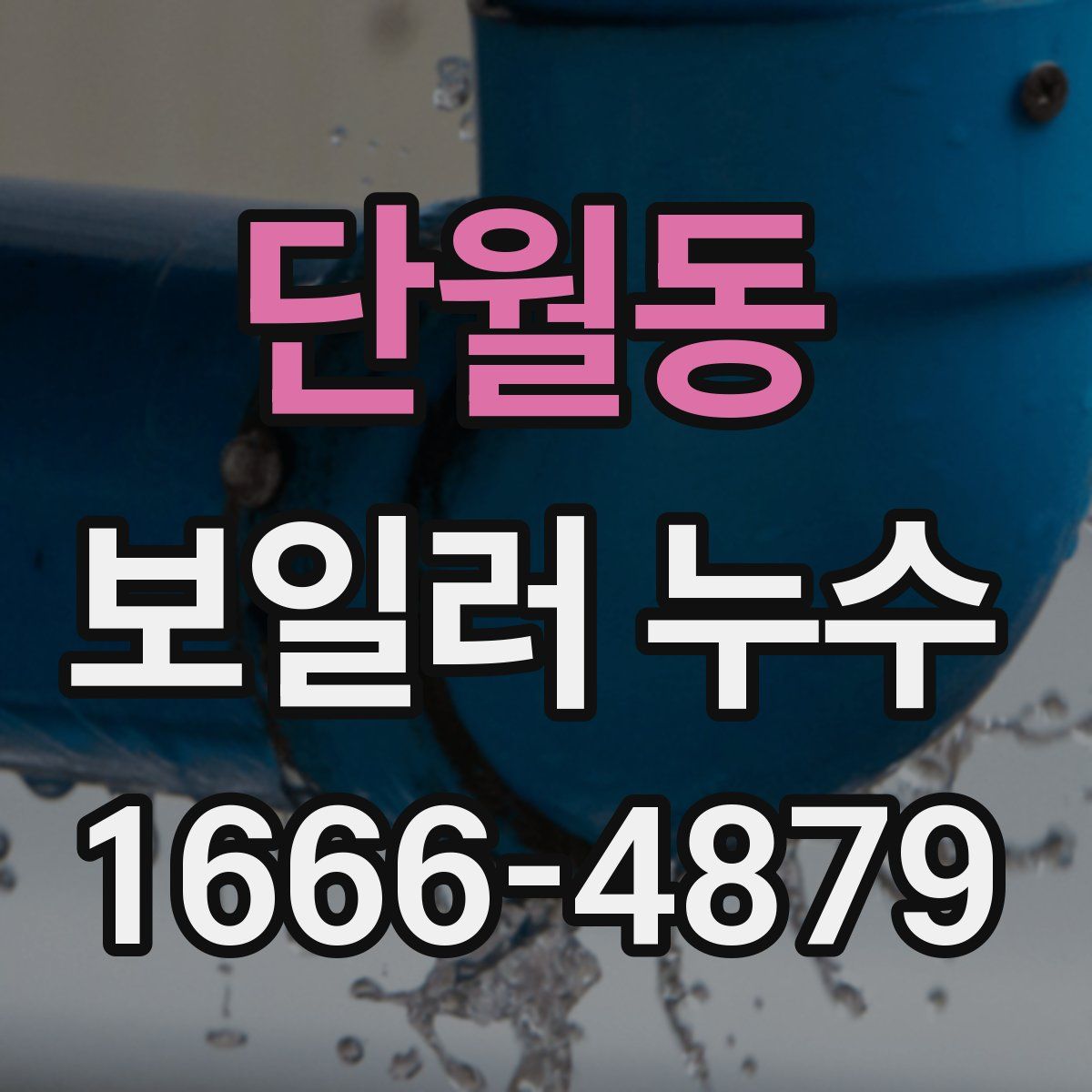 단월동 보일러 누수