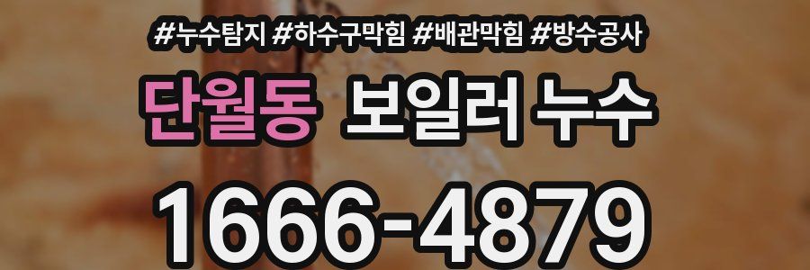 단월동 보일러 누수