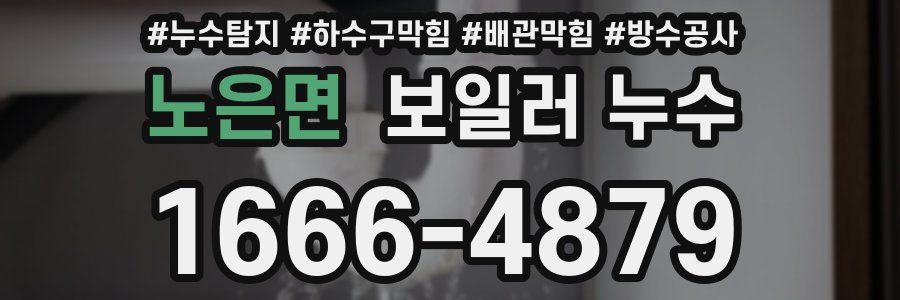 노은면 보일러 누수