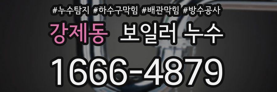 강제동 보일러 누수