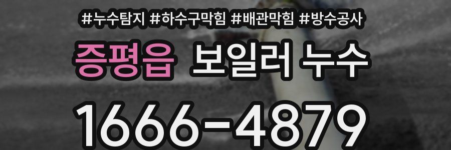 증평읍 보일러 누수
