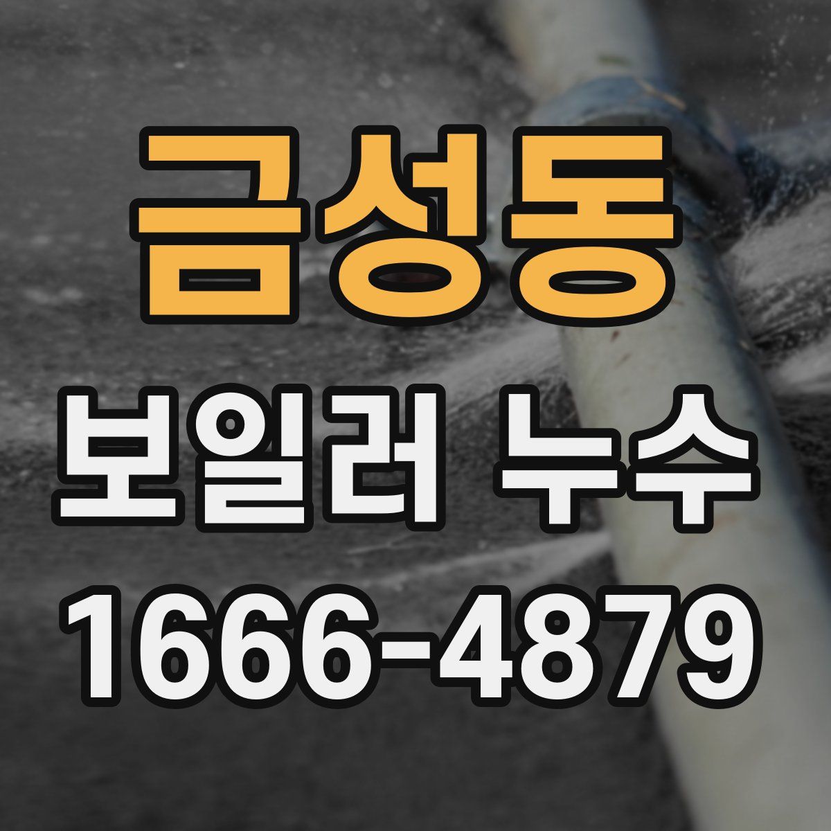 금성동 보일러 누수
