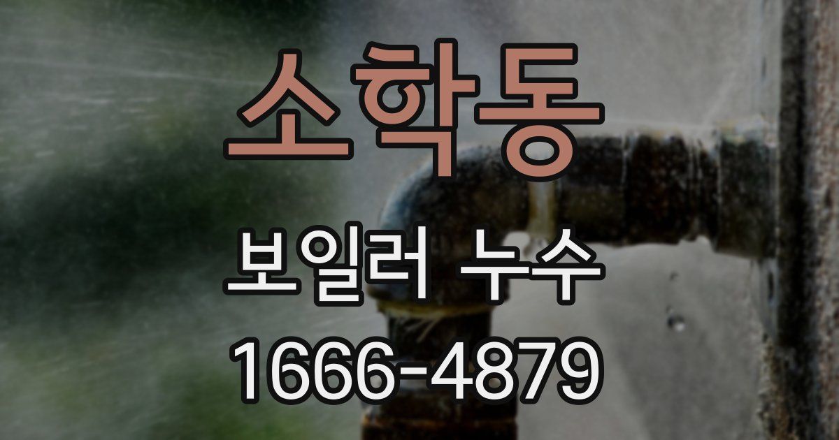 소학동 보일러 누수