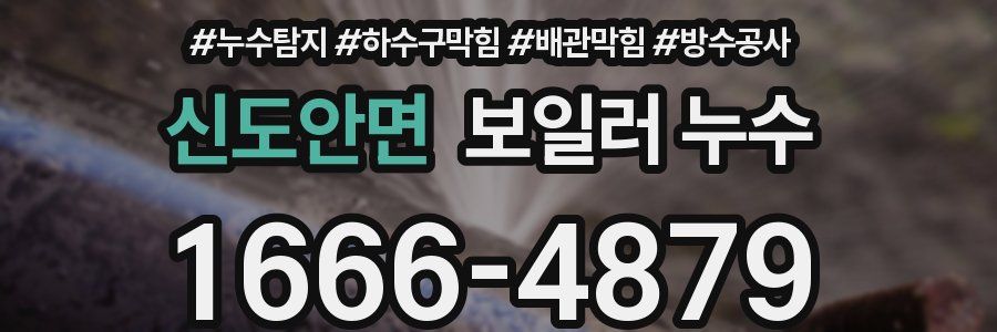 신도안면 보일러 누수