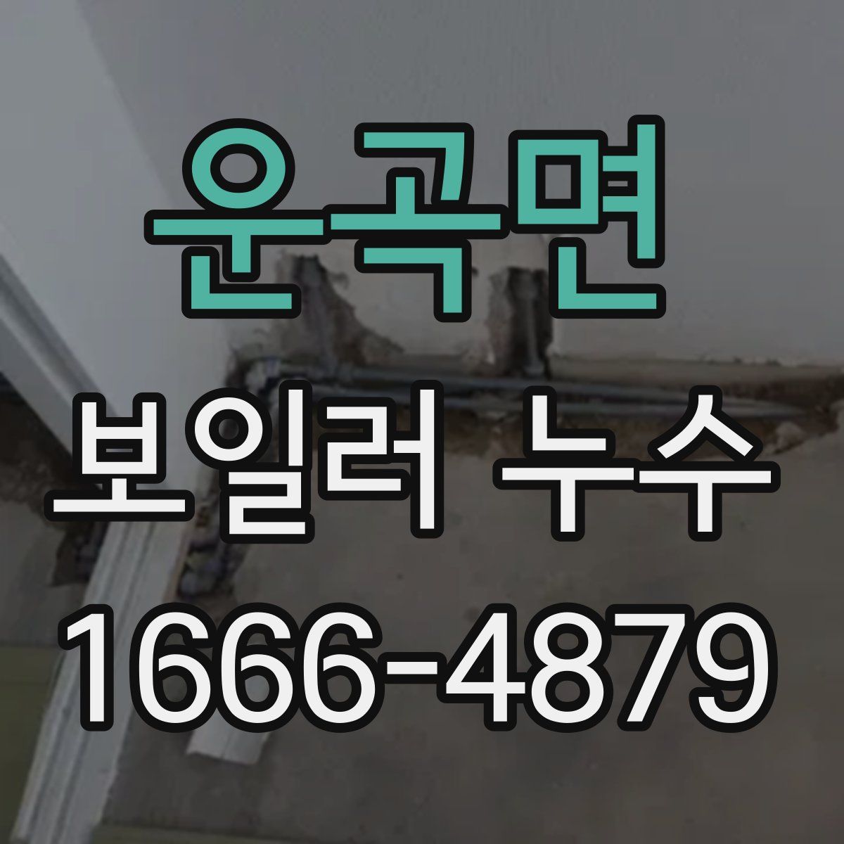운곡면 보일러 누수