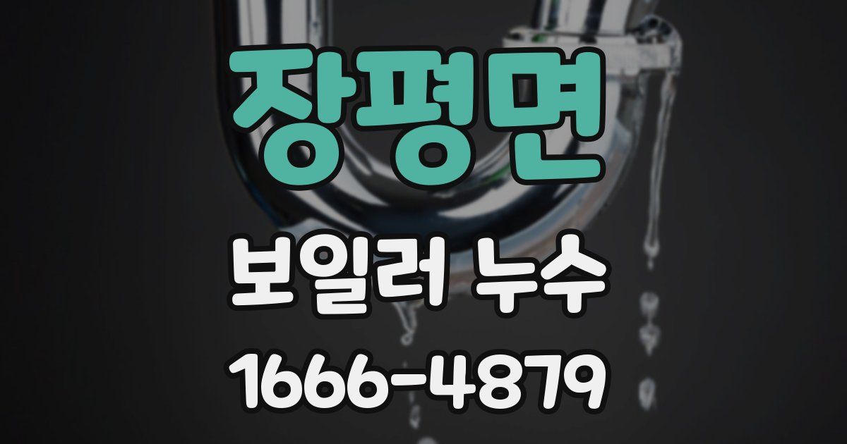 장평면 보일러 누수