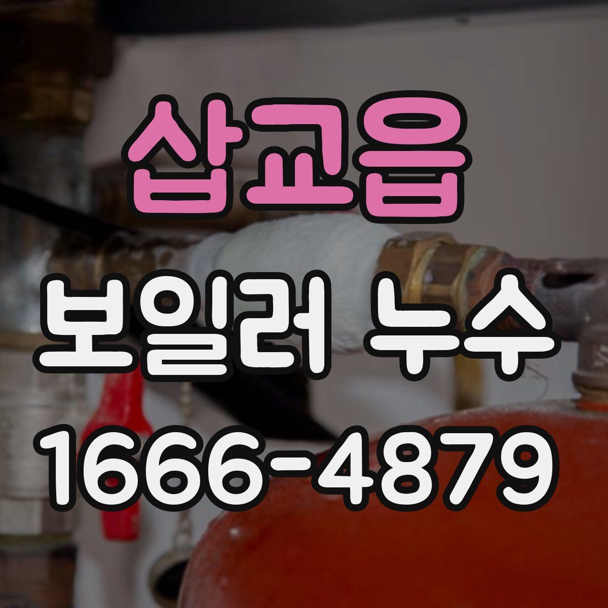 삽교읍 보일러 누수
