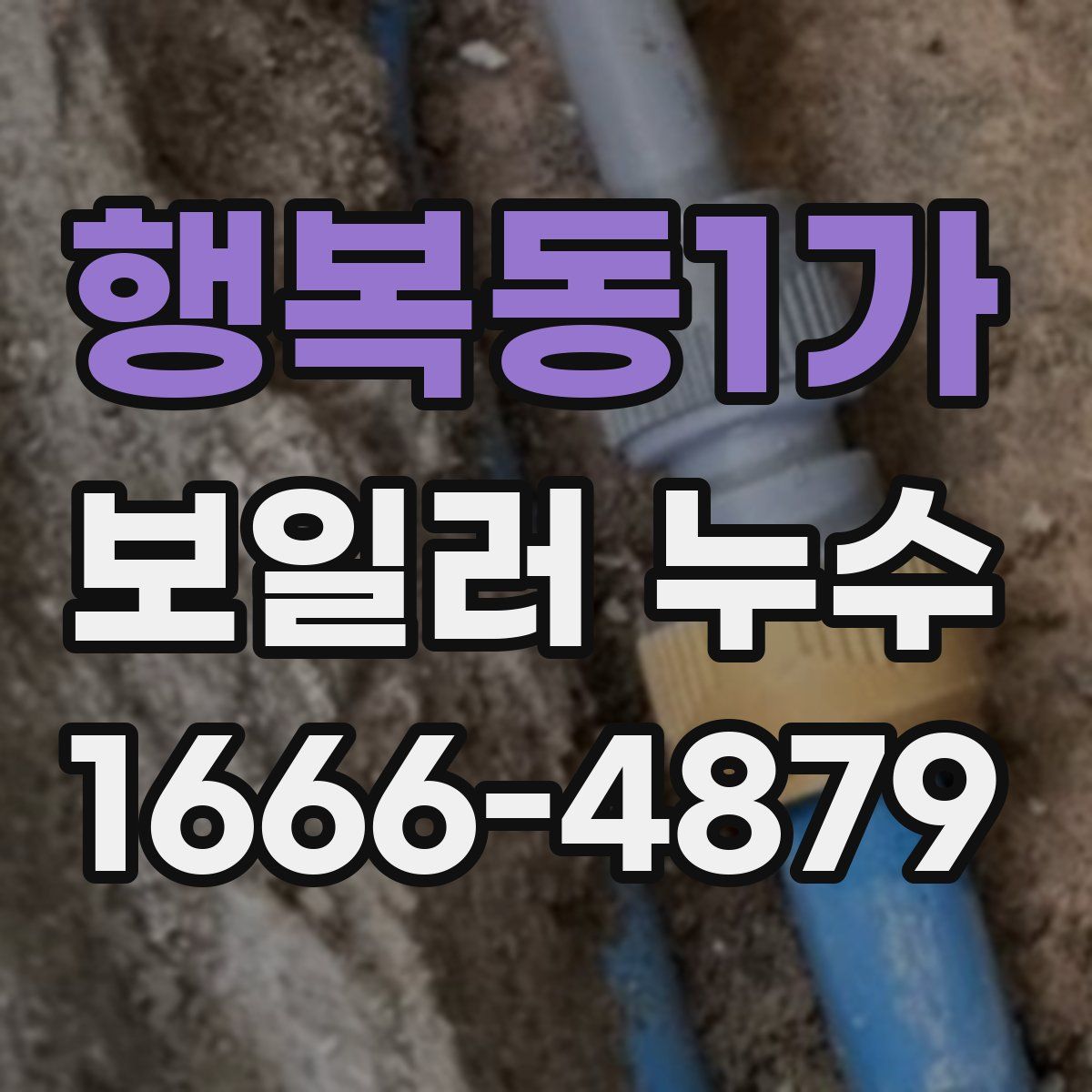 행복동1가 보일러 누수