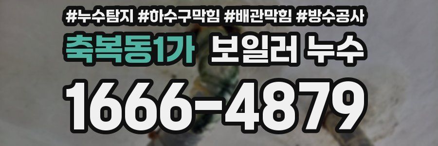 축복동1가 보일러 누수