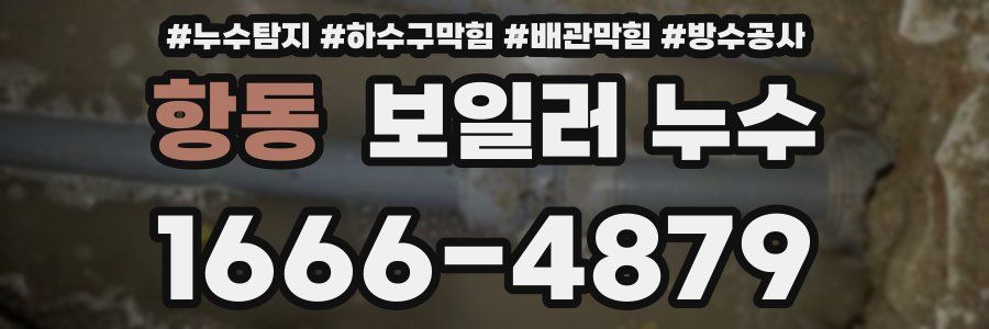 항동 보일러 누수