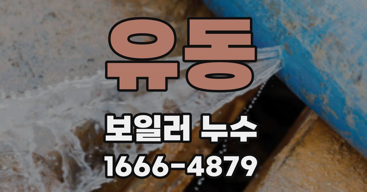 유동 보일러 누수