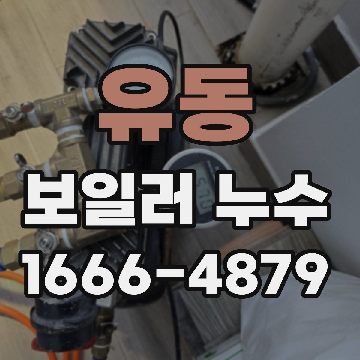 유동 보일러 누수