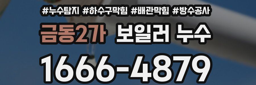 금동2가 보일러 누수