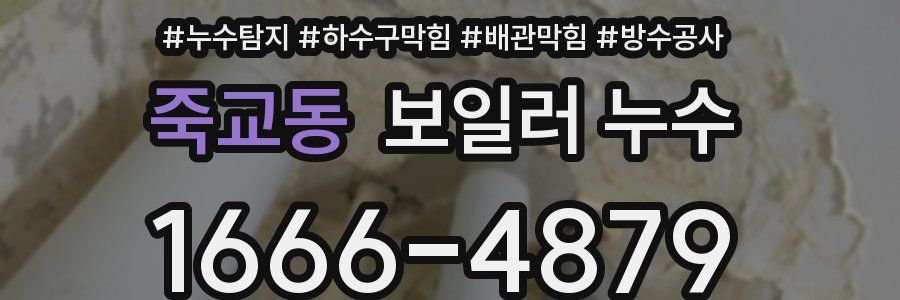 죽교동 보일러 누수