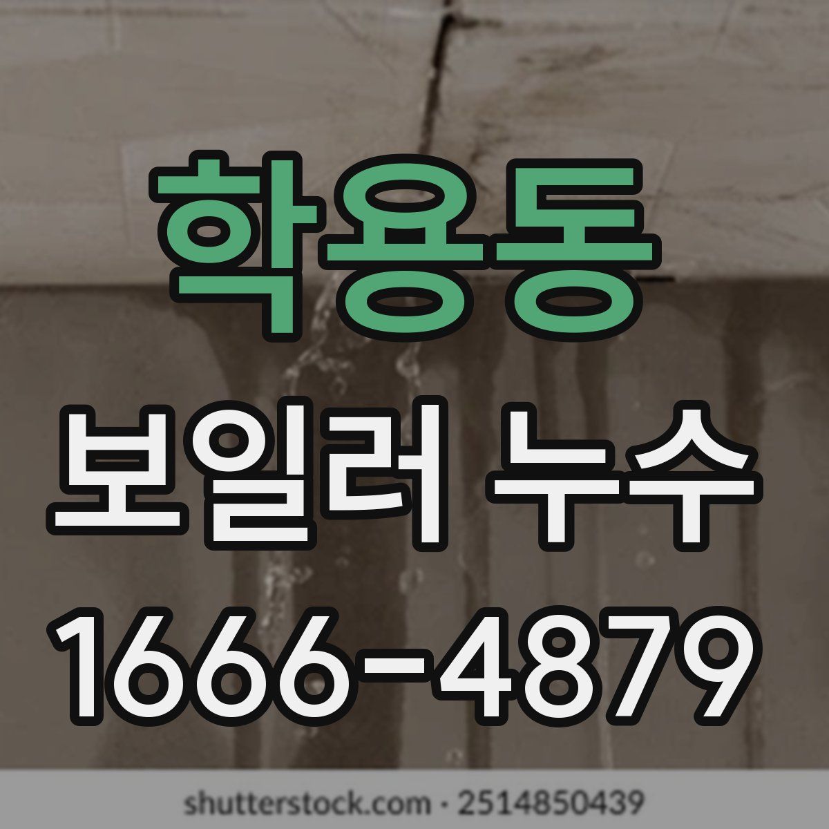 학용동 보일러 누수