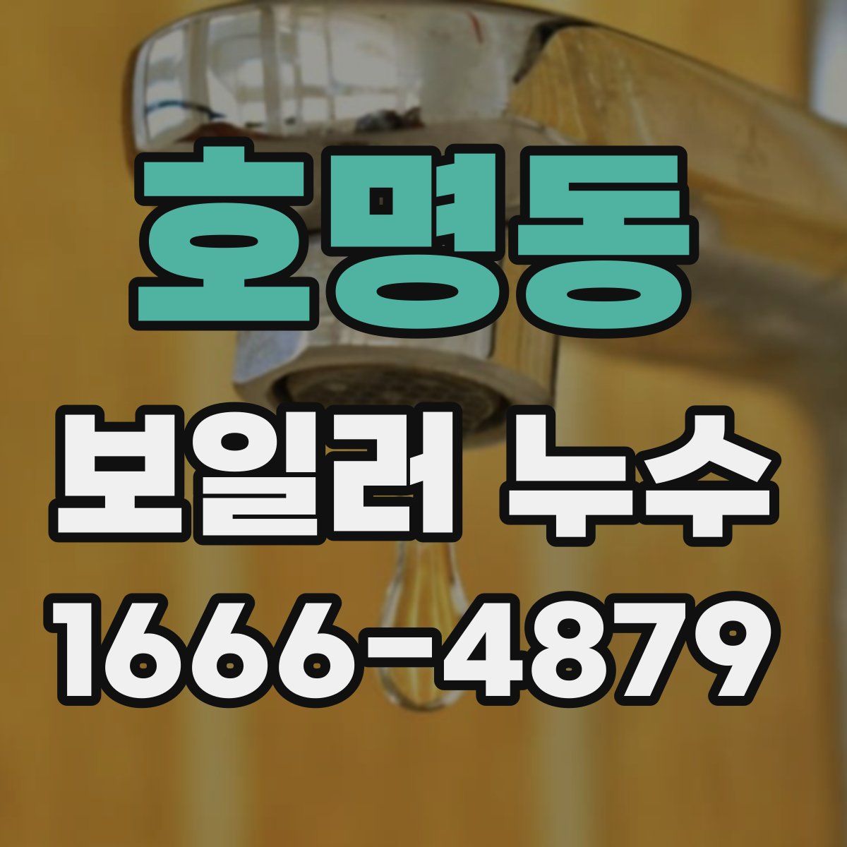 호명동 보일러 누수