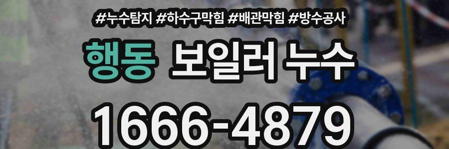행동 보일러 누수