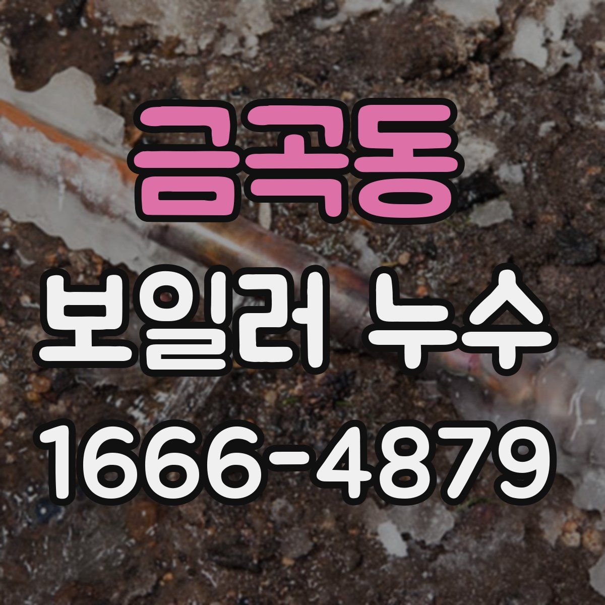 금곡동 보일러 누수