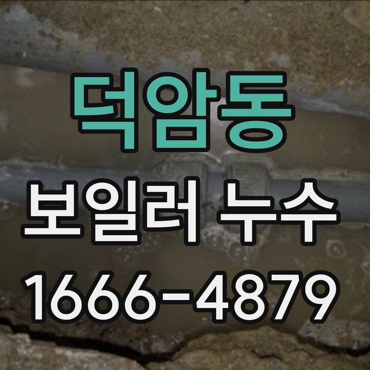 덕암동 보일러 누수