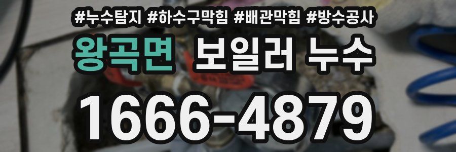 왕곡면 보일러 누수