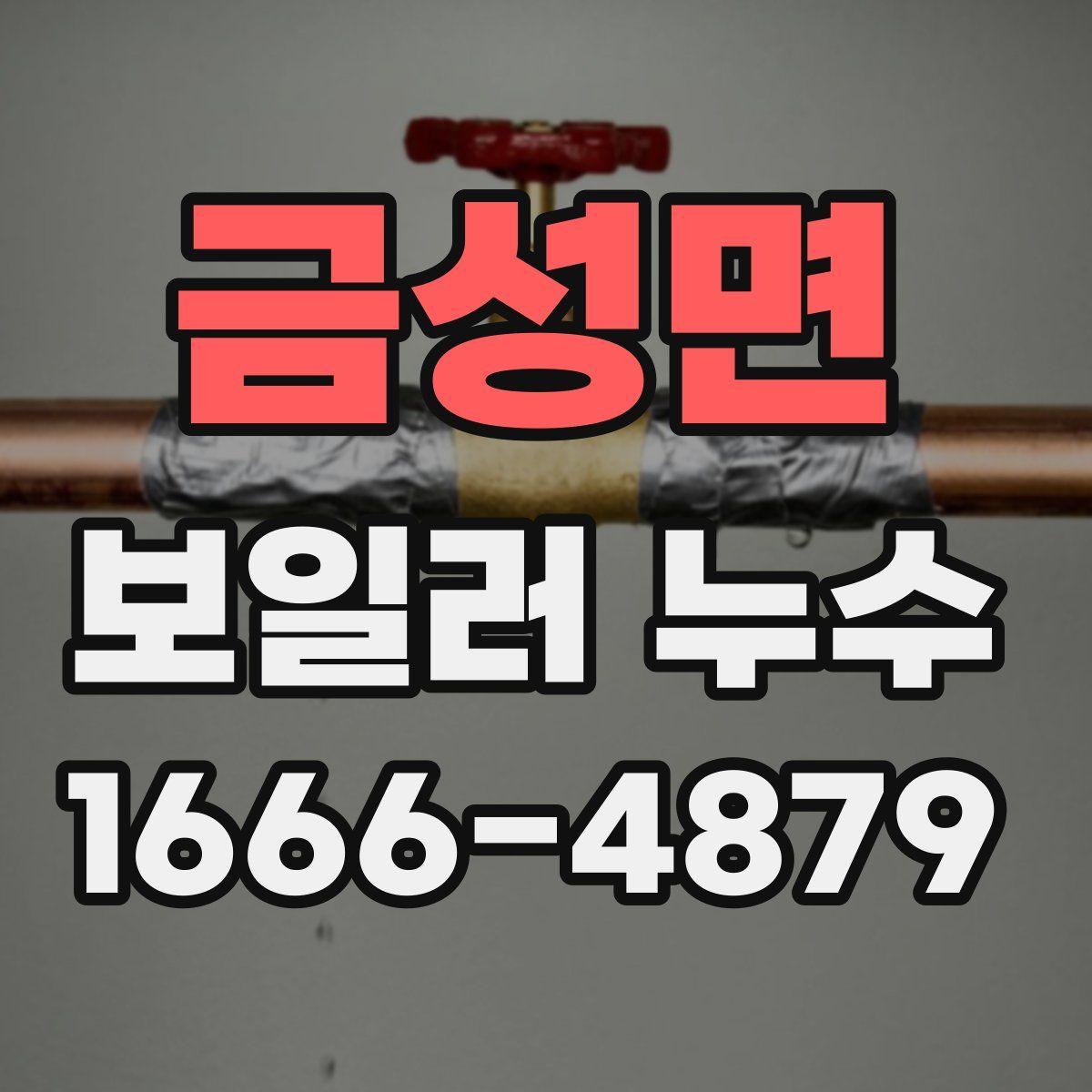 금성면 보일러 누수