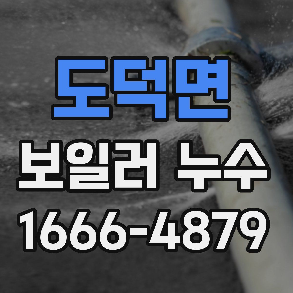 도덕면 보일러 누수