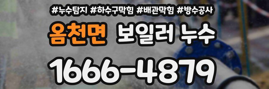 옴천면 보일러 누수