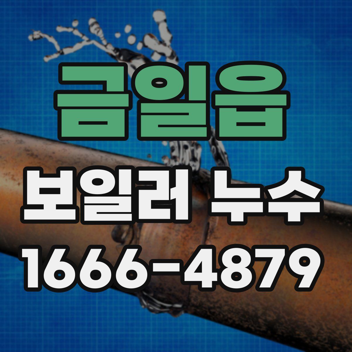 금일읍 보일러 누수