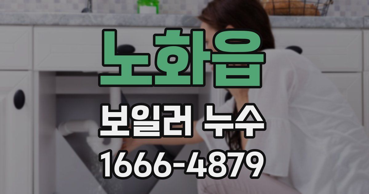 노화읍 보일러 누수