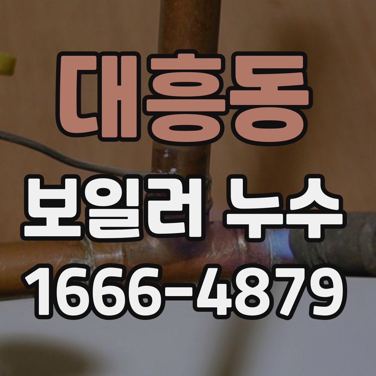 대흥동 보일러 누수