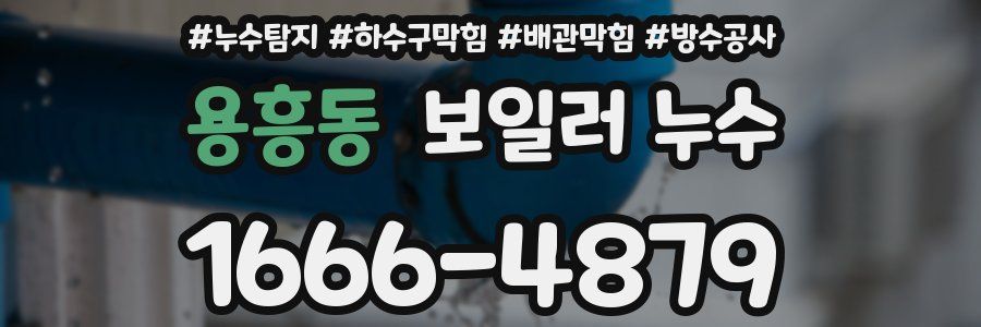 용흥동 보일러 누수
